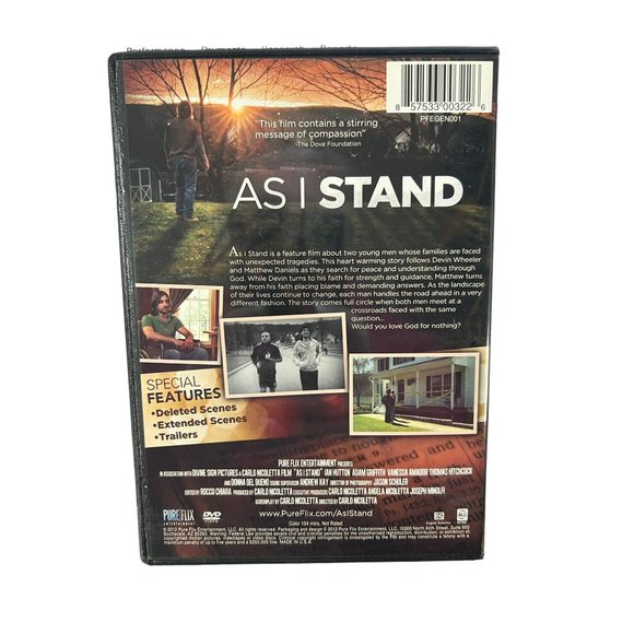 As I Stand DVD When We Are Weak God is Strong Pure Flix - Picture 2 of 2